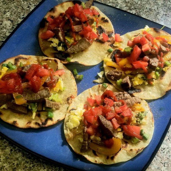 Breakfast tacos....Bomb