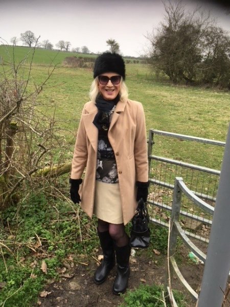 Walking in the countryside, April 2019.