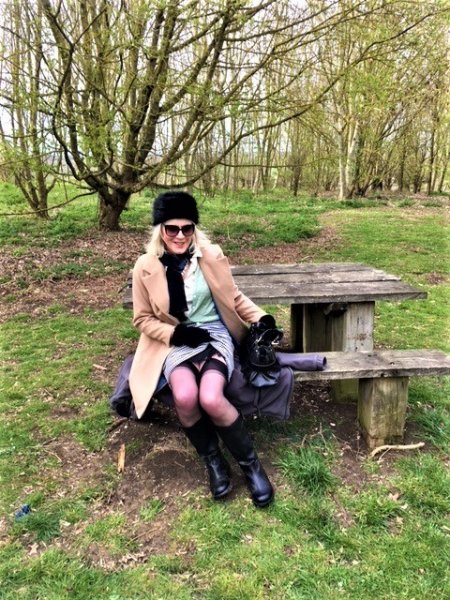 Out in the countryside.