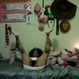 HOT & SEXY ERICA AT HOME IN HER BEDROOM 