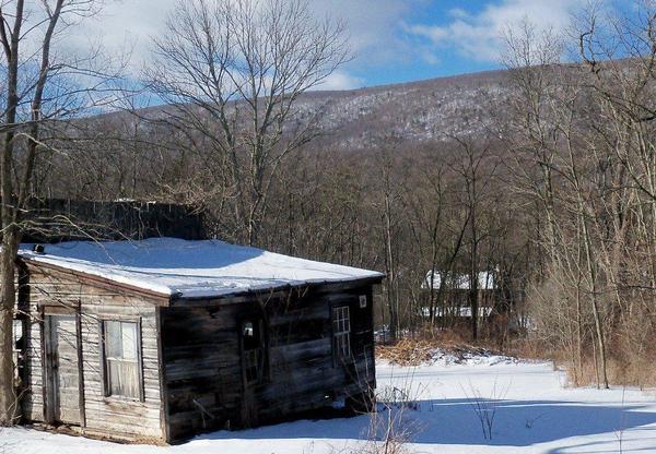 My log cabin above my house