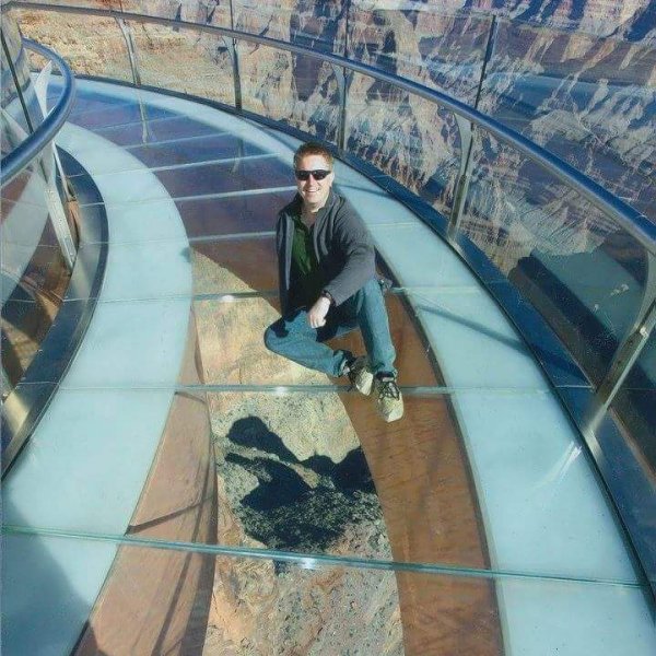 On the Grand Canyon Skywalk