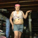 White Trash sissyfaggot's clothesline adventure!!!!