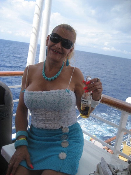 In a cruise to Bahamas