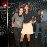 With a friend in club