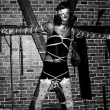 Bondage session in a dungeon