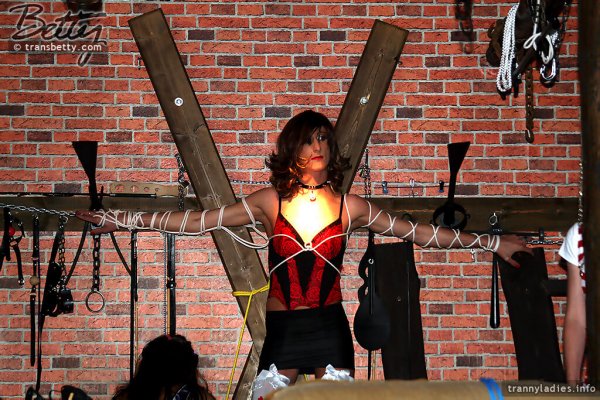 Dungeon photoshoot - transbetty