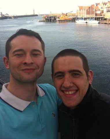 hi just me and bro on day out