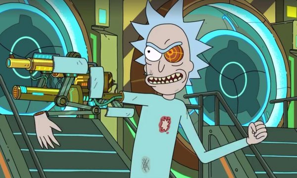 Cyborg Rick.