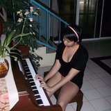 playing piano :)