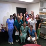 me and some girls from work, having a little after party...YAY