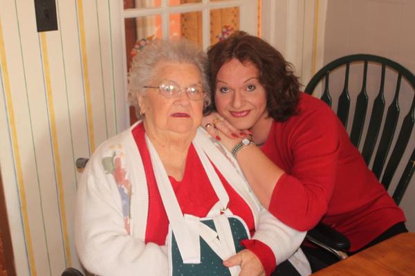 awww me and my grandma that passed away january 3rd 2013
