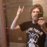 My loving "Angel Witch" on my stomach