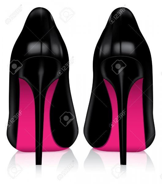 8778604vectorpairofhighheelshoesStockVectorblack