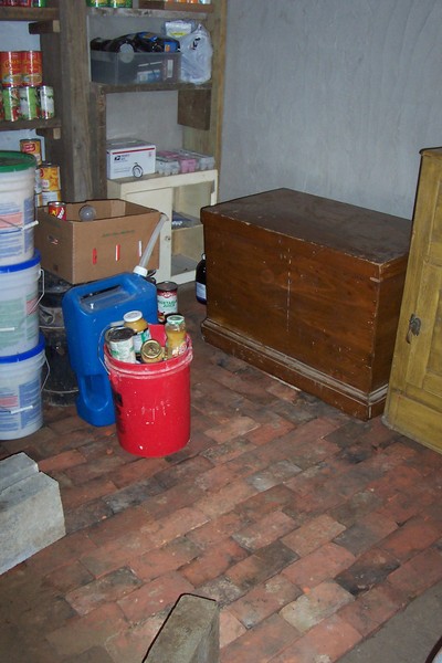 basement rootcellar floor
