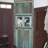 My custom designed and created corner shelf to look antique