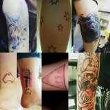 My tattoos so far :)